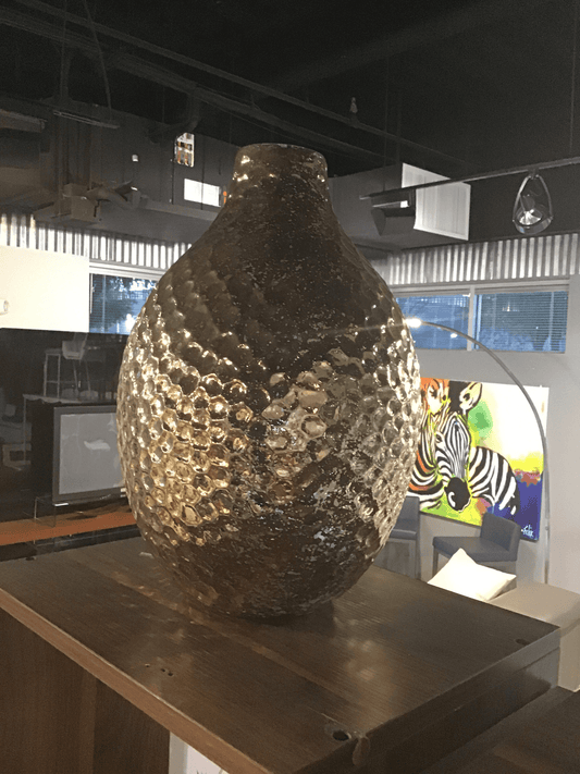 Vaso decorato in oro extra large