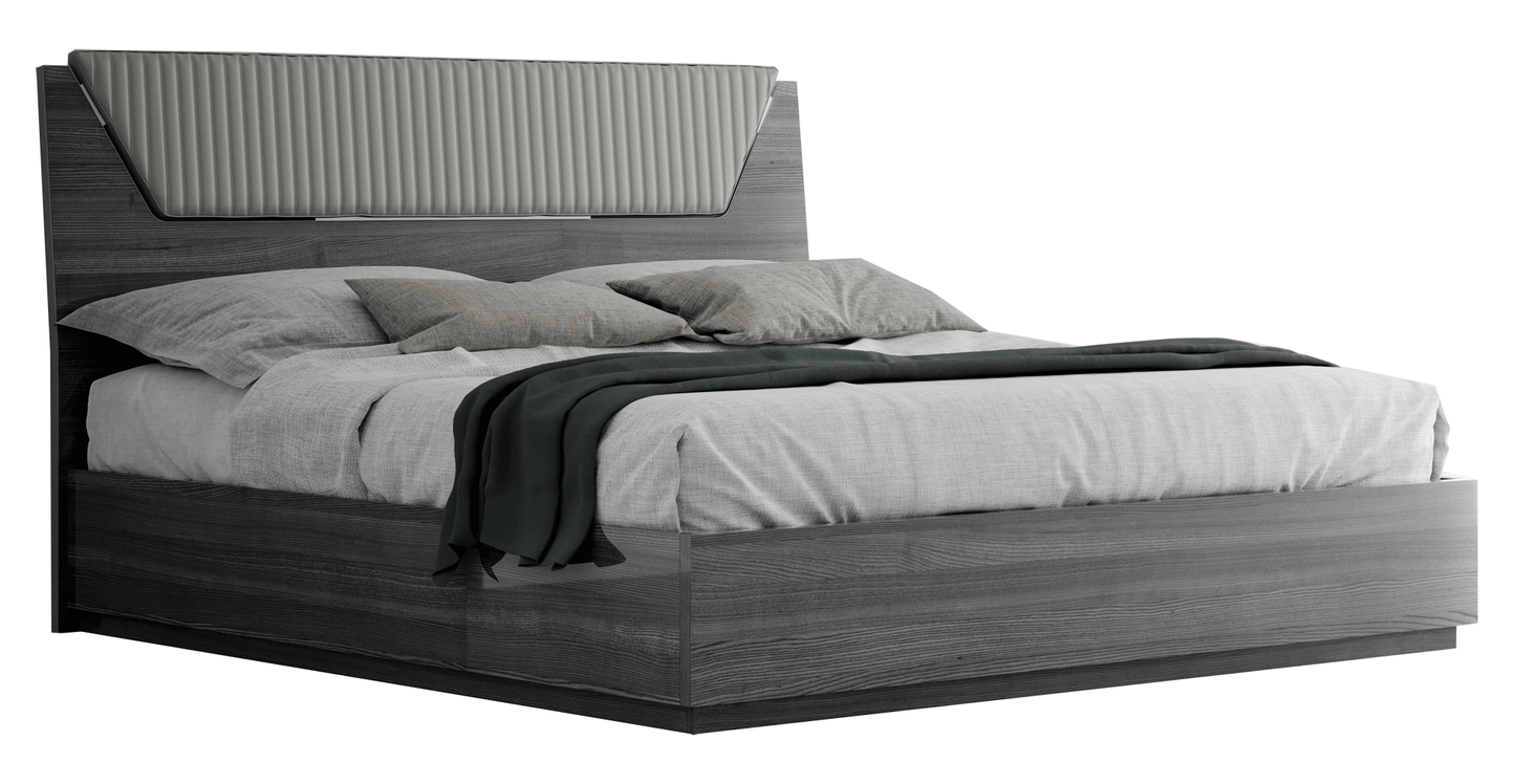 Collezione di camere da letto italiane VULCANO con testiera imbottita