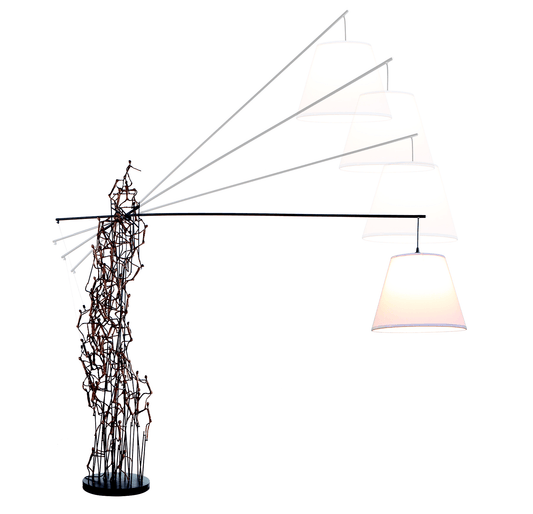 LAMPADA DA TERRA LITTLE PEOPLE BOOM TOWN