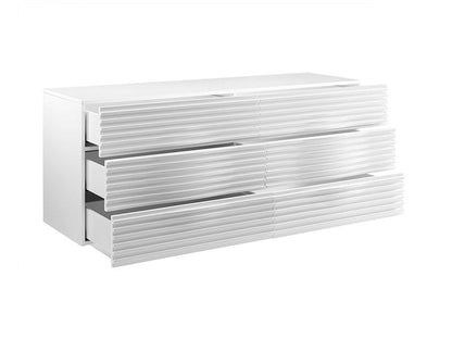 Cassettiera Luna White