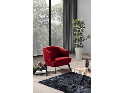 Poltrona Mersin Accent rossa
