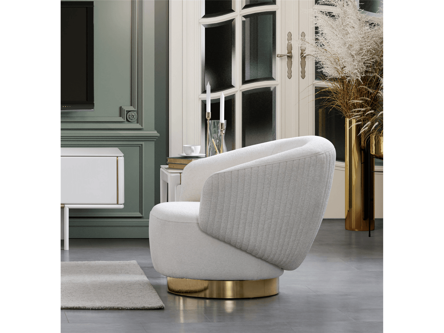Poltrona girevole Erzin