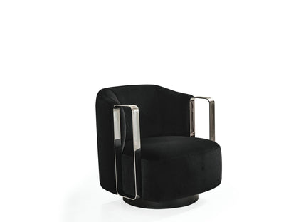 Poltrona Caiden Accent nera