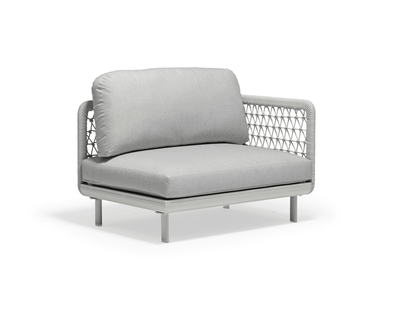 Sedia Amberly in grigio chiaro