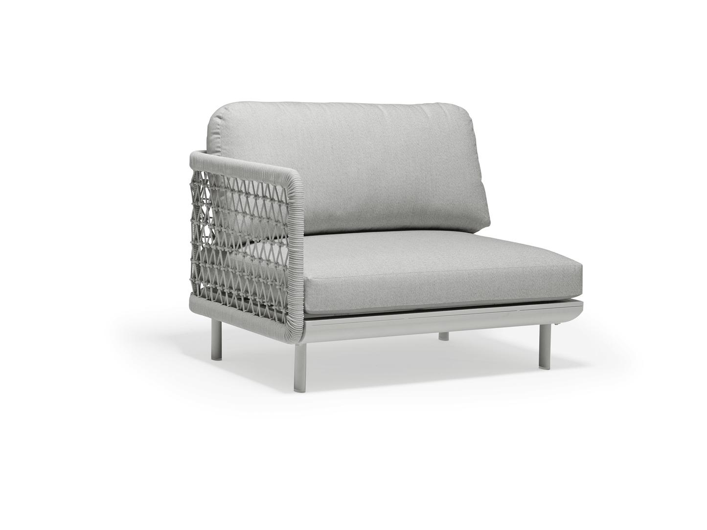 Sedia Amberly in grigio chiaro