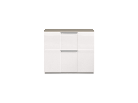 Comodino Daisy bianco