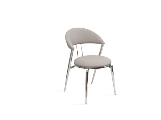 Sedia da pranzo Harlan grigia: set da 2