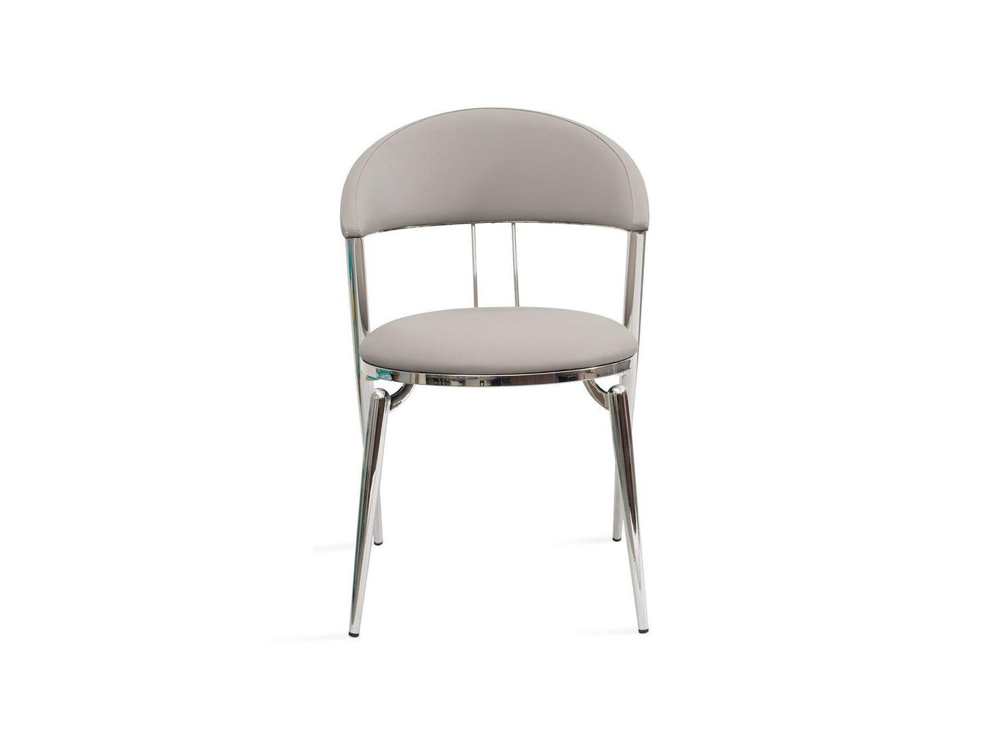 Sedia da pranzo Harlan grigia: set da 2