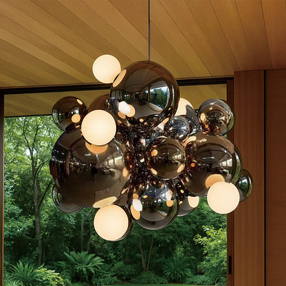 Lampadario a bolle