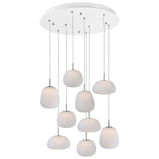LAMPADA A SOSPENSIONE A LED A 9 LUCI PONCE