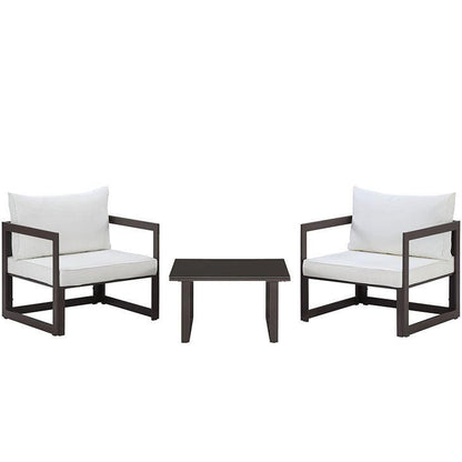 Set da esterno per patio Fortune Series da 3 pezzi