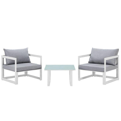 Set da esterno per patio Fortune Series da 3 pezzi
