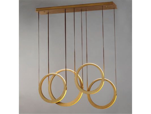 Lampadario a LED Liema a 4 anelli