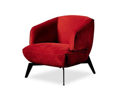 Poltrona Mersin Accent rossa