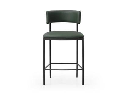 Sgabello da bar Hightower verde
