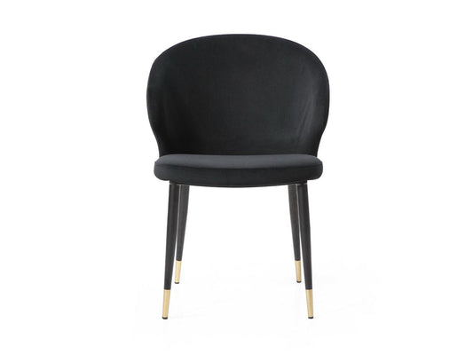Sedia da pranzo Walton nera