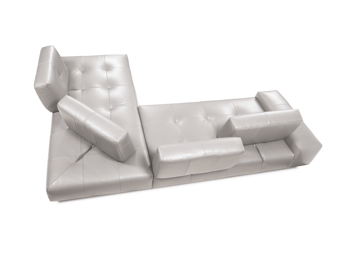 Divano componibile Modernadil in grigio chiaro