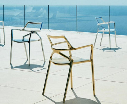 Set di 4 sedie da pranzo Delta di VONDOM