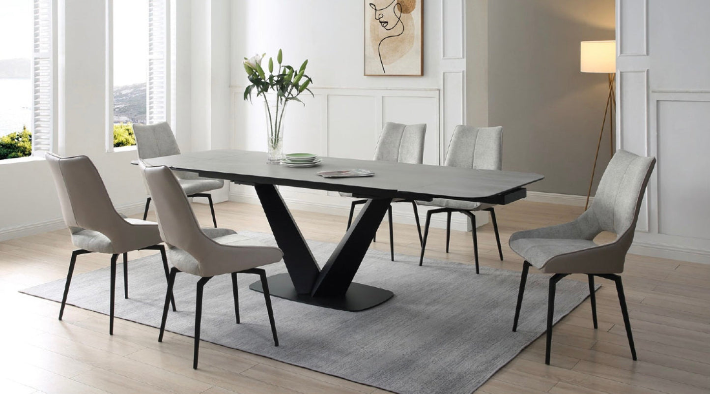 Set da pranzo Bella Nova con 6 sedie