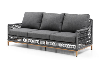 Set da esterno Ken: divano, 2 sedie, tavolino