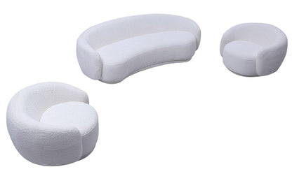 Poltrona Louise in bianco sporco