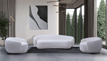 Poltrona Louise in bianco sporco