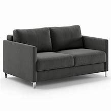 Divano letto Luanto Erin 59 in tessuto grigio scuro