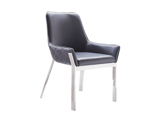 Sedia da pranzo Premier in grigio