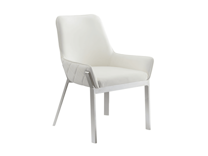 Sedia da pranzo Premier in bianco