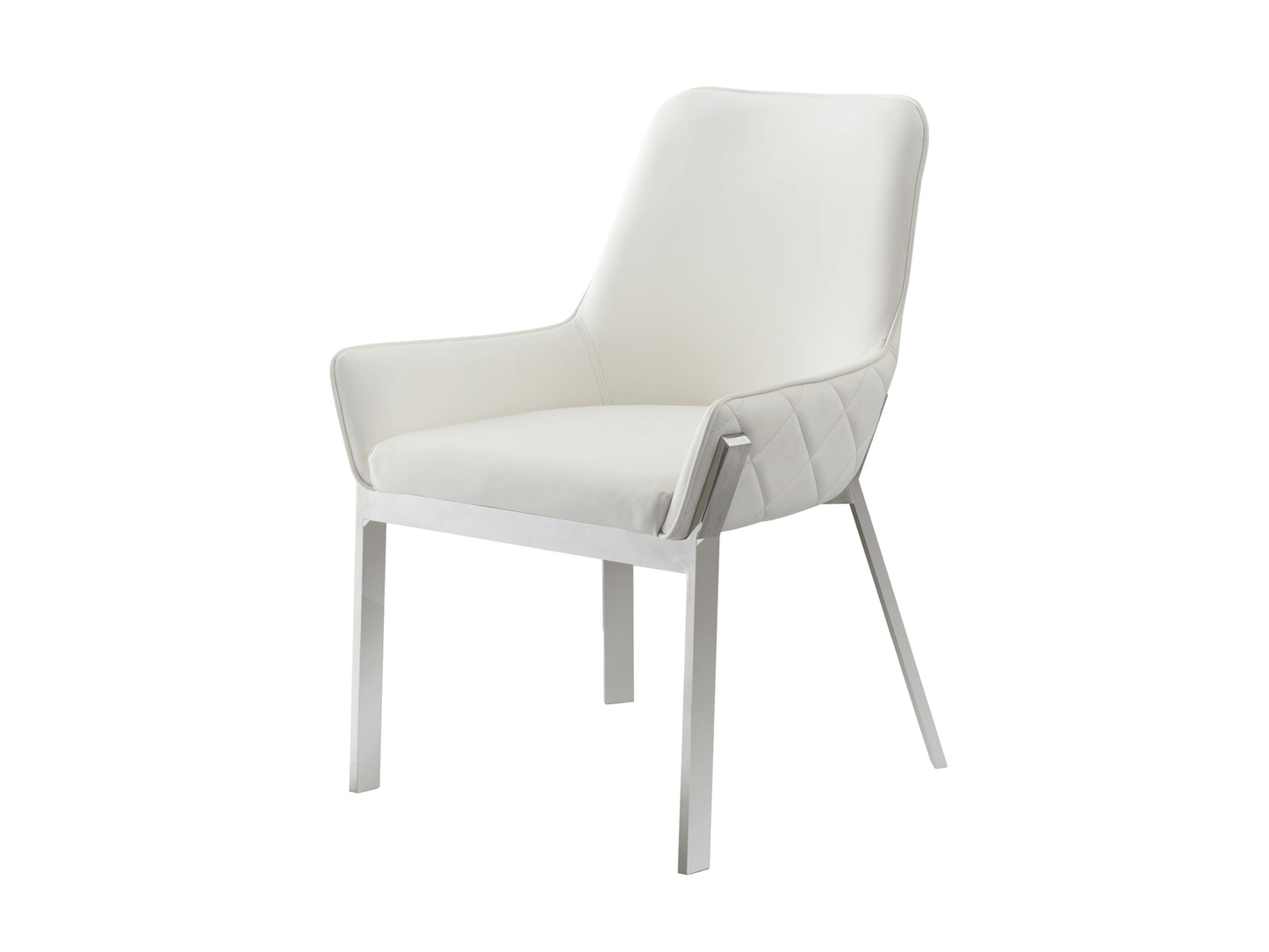 Sedia da pranzo Premier in bianco