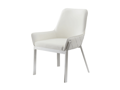 Sedia da pranzo Premier in bianco