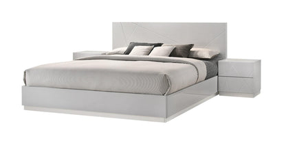 Comodino Norman in grigio