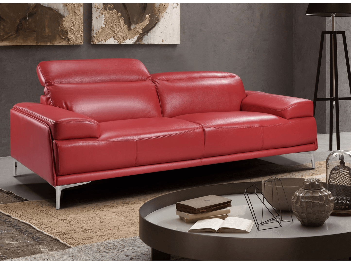 Divano rosso Archlight