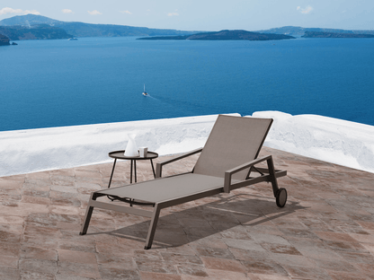Chaise longue da esterno Lovell: set da 2