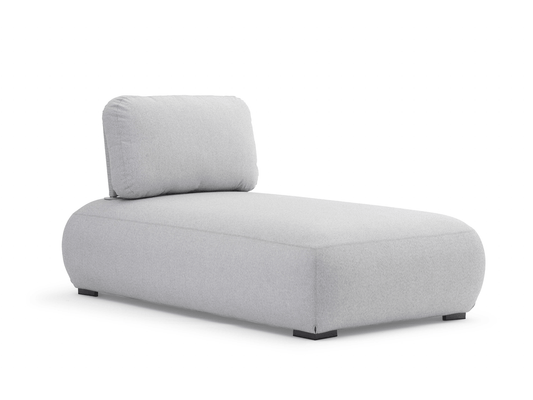Poltrona Madi in grigio chiaro
