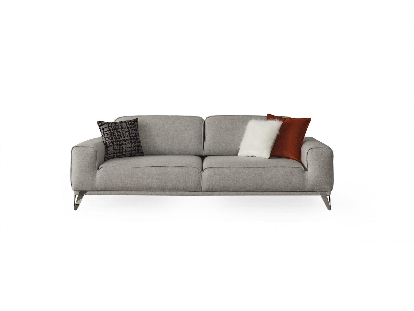 Divano letto Bursa grigio chiaro