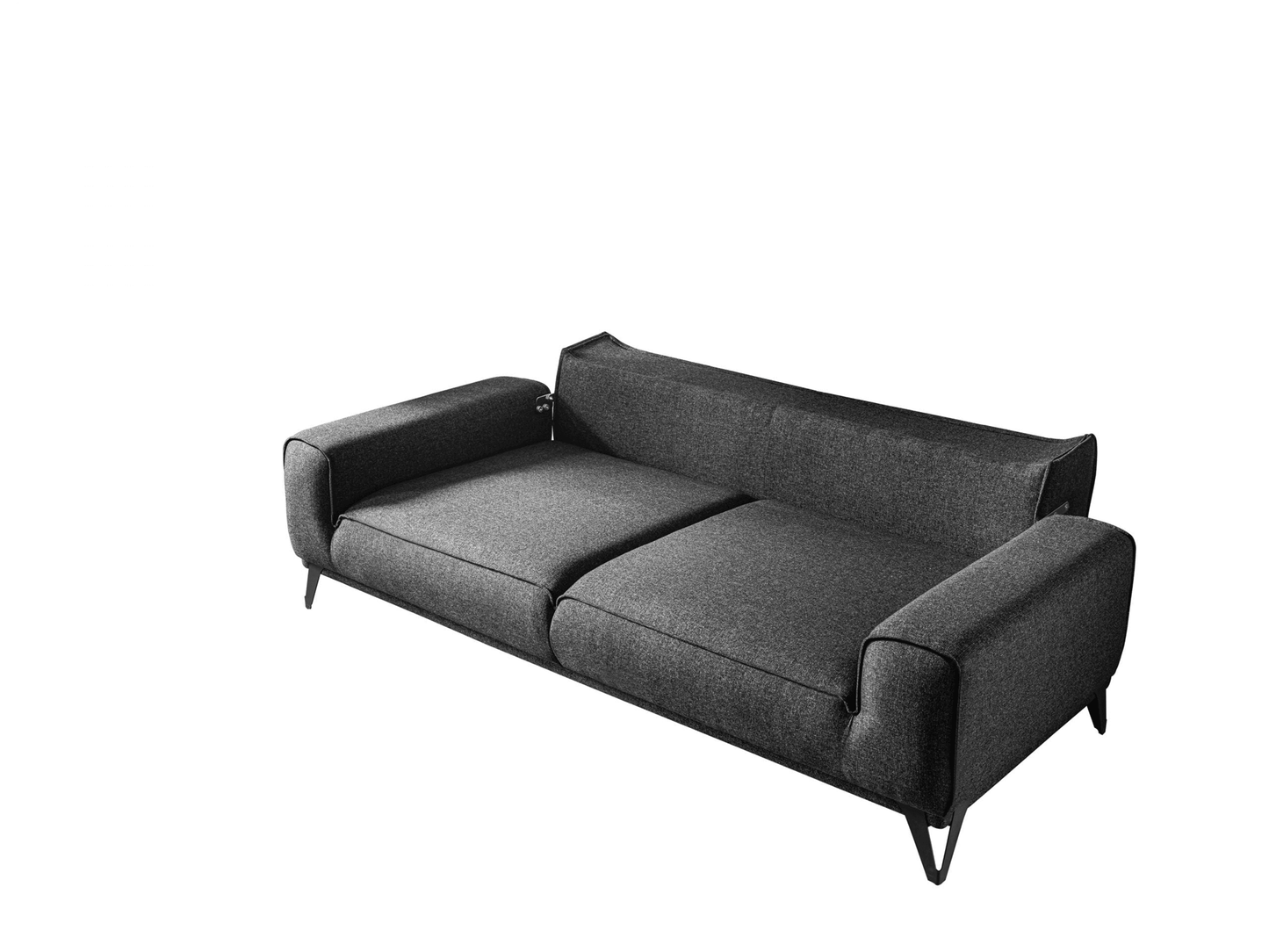 Divano letto Bursa grigio chiaro