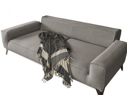 Divano letto Bursa grigio chiaro