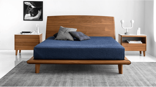 Letto Dixie di Calligaris in noce (Queen)