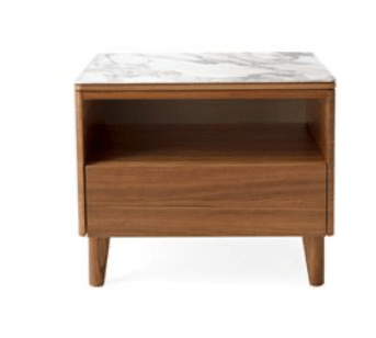 Comodino Boston in marmo di Calligaris