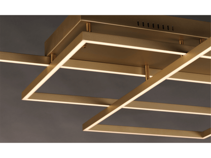 Lampada da soffitto Traverse 35 nera