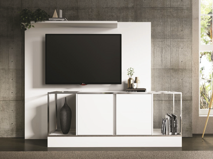 Parete attrezzata Kal in bianco***FUORI PRODUZIONE***