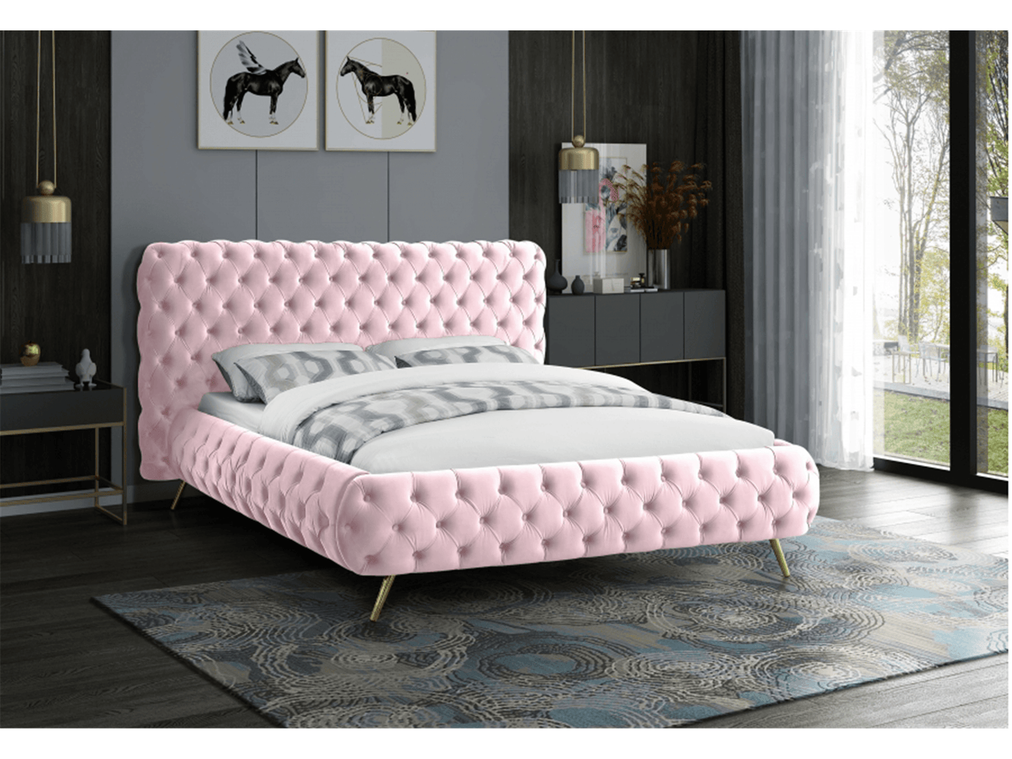 Letto king size Delani