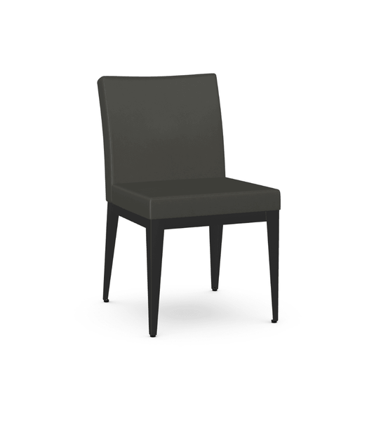 Sedia da pranzo Pablo (Metallo nero + Cemento EL)
