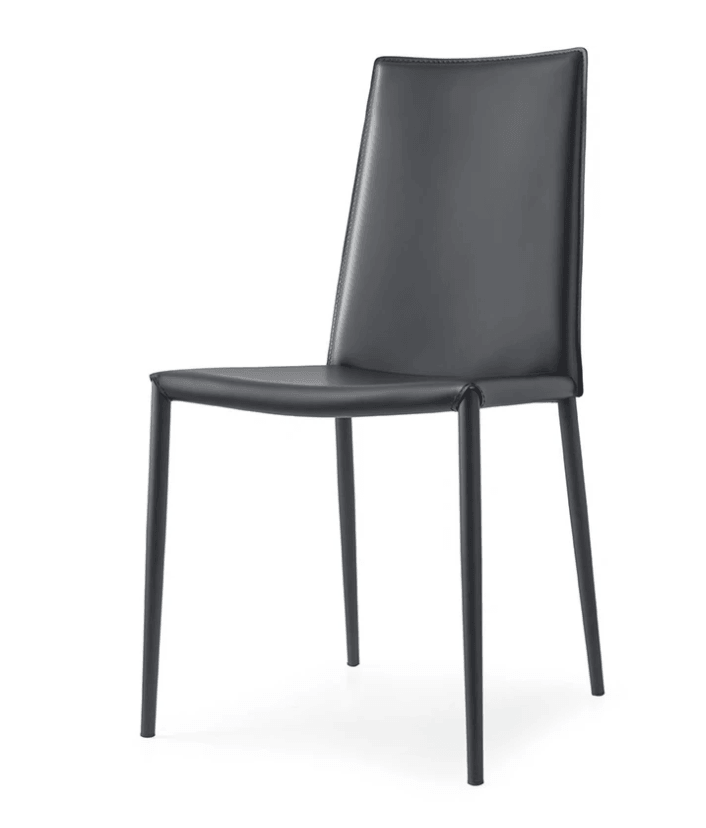 Sedia in pelle Boheme
