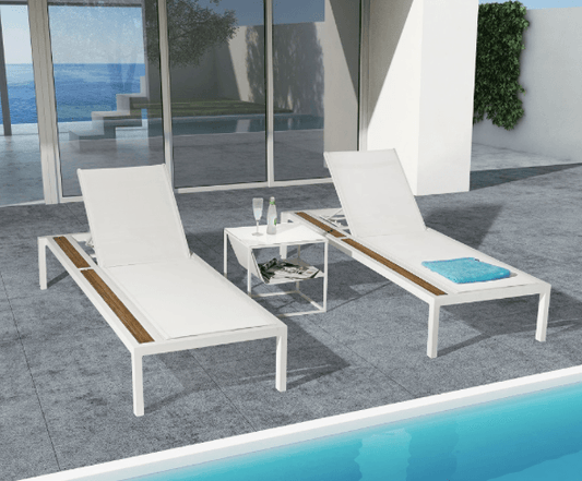 Chaise longue da esterno Polina