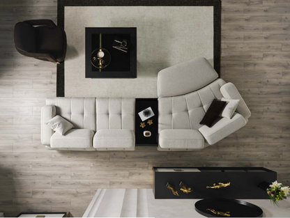 Divano in tessuto Icon 6 pezzi beige