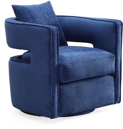 Sedia girevole Kendrick Navy