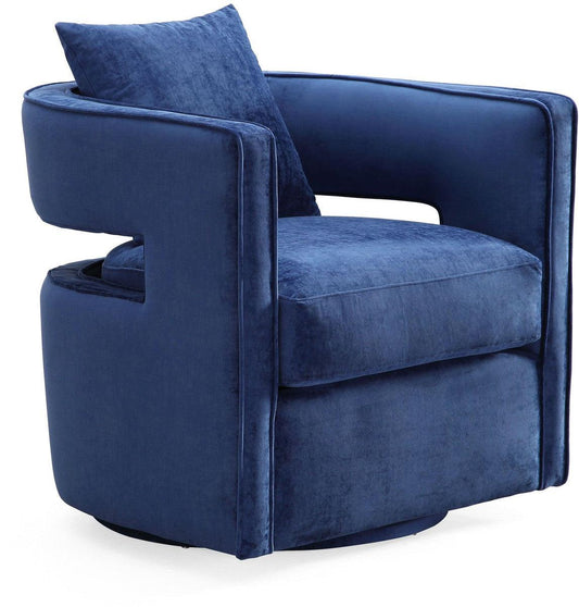 Sedia girevole Kendrick Navy