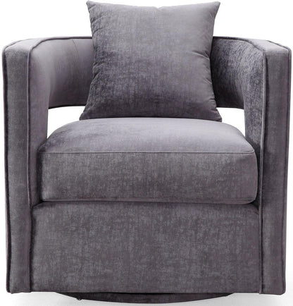 Sedia girevole Kendrick Grey